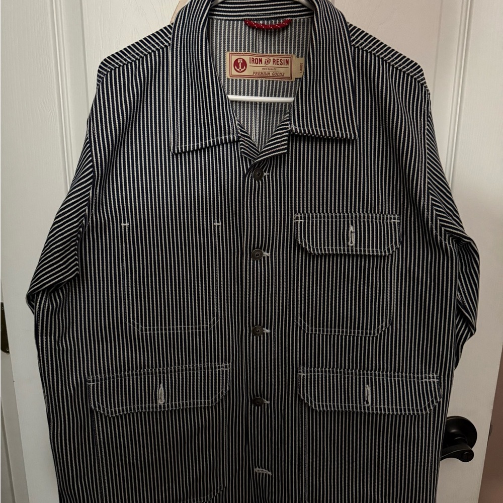 Iron & Resin Hickory Stripe Jacket